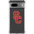 University of Southern California USC Dark Grey Logo Google Pixel 8a Clear Case